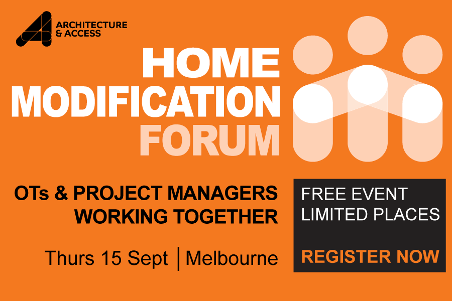 Home modification forum for occupational therapists