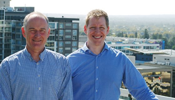 Steve Schulze and Grant Wooller lead the Architecture & Access team in South Australia