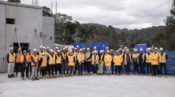 Topping Out ceremony for Belgrave Station Commuter Car Park