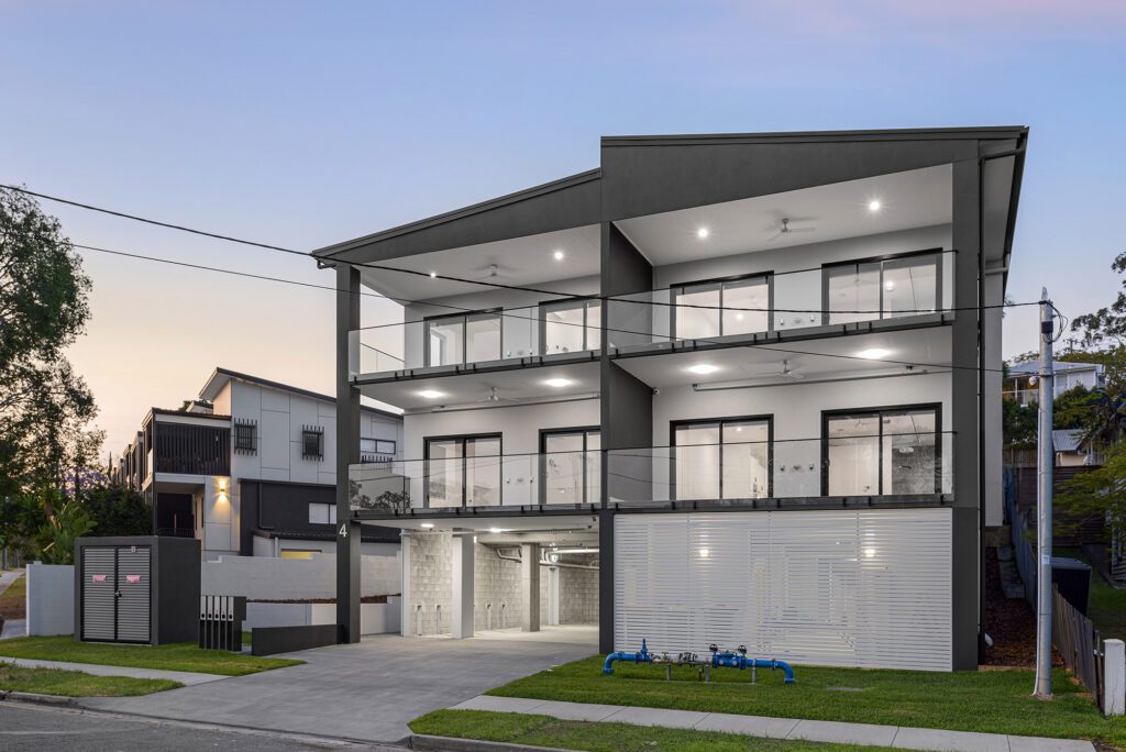 Brisbane 3-storey apartment building with High Physical Support SDA units