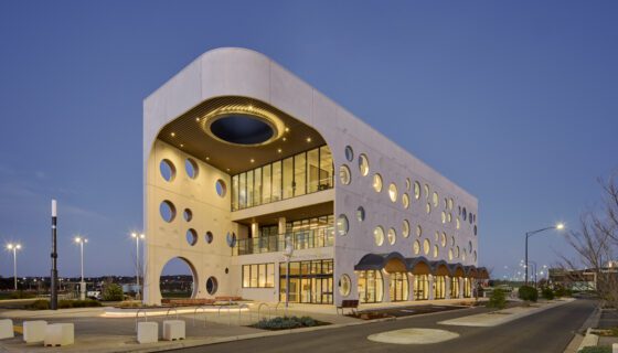 Armstrong Creek Library and Community Centre - Image highlights a definable entry and at grade access